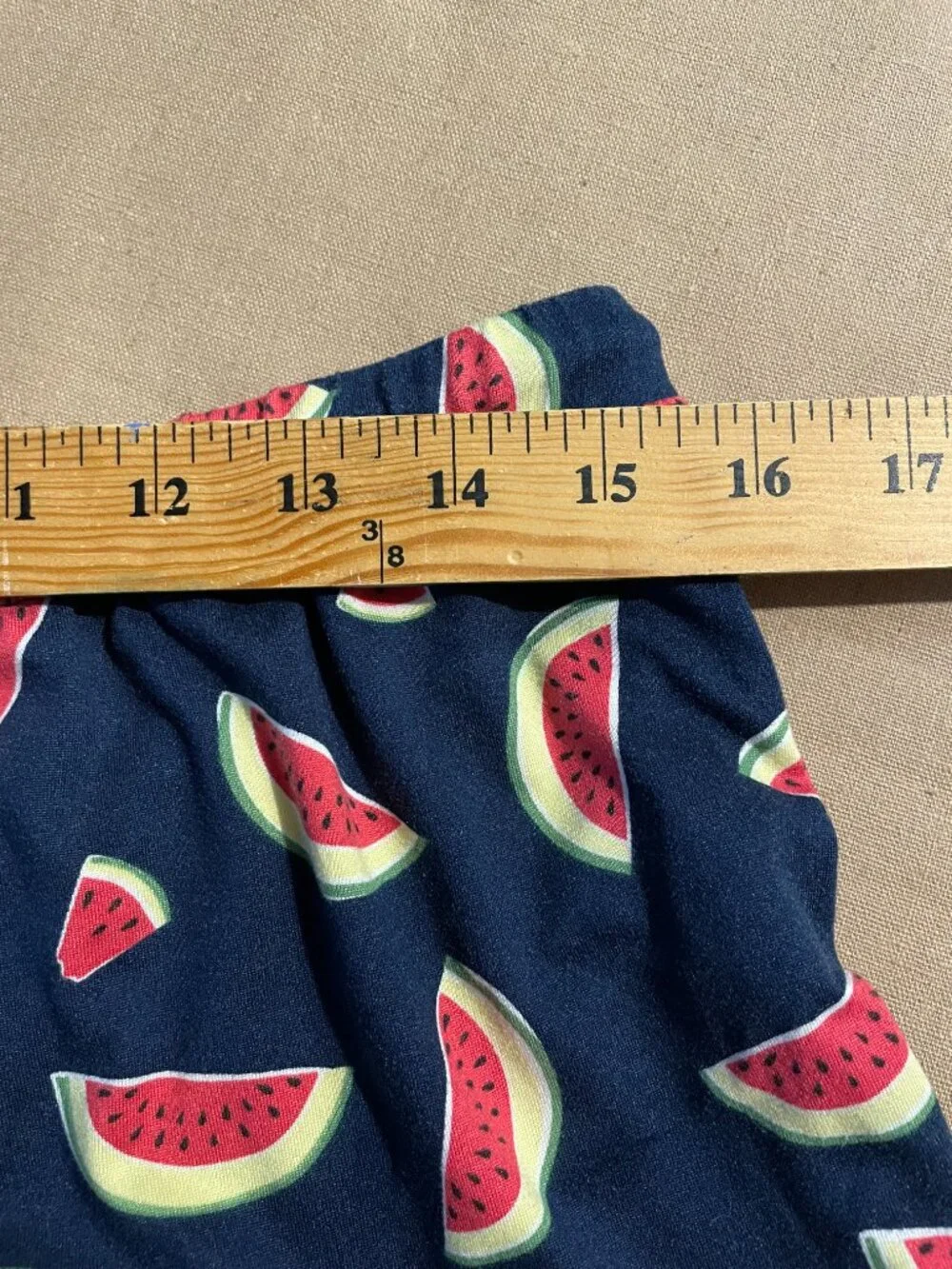 Kate Spade Watermelon Two Piece Pajama Set Size Large Jersey Knit Cozy Travel
